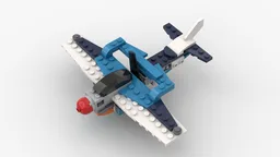 31099 Mid-engine Propeller Airplane