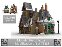 Modular Hogsmeade - Modification of set 76388