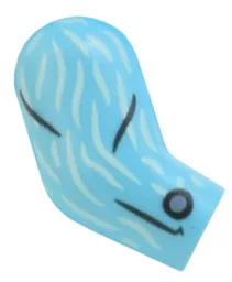 Arm, Right with Creases and Wrinkles Pattern / Medium Azure