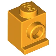 Brick Special 1 x 1 with Headlight / Bright Light Orange