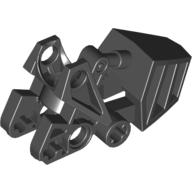 Lego Large Figure Foot, with Ball Joint Socket with Flat Top 3 x 6 x 2 1/3 / Black