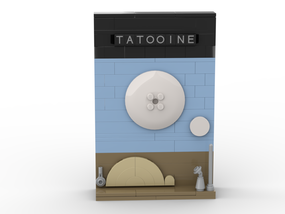 Lego Tatooine - Star Wars Landscape