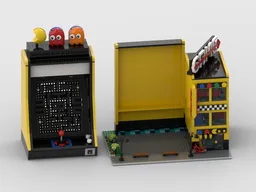Modular Arcade Center + Display for set 10323