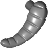 Lego Creature Body Part, Horn, Wampa / Tauntaun Left / Dark Bluish Gray