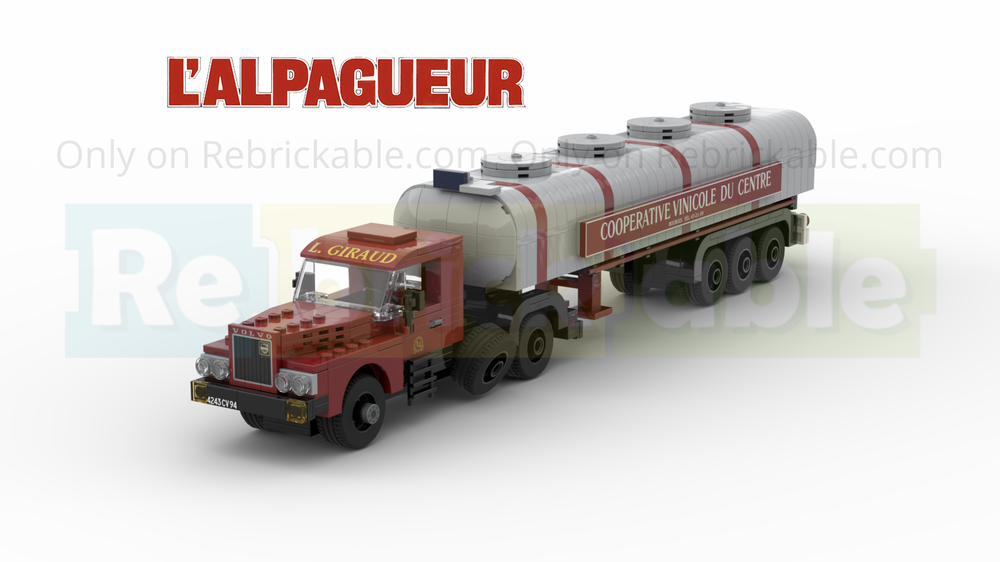 Lego 1974 Volvo N1220 "L'alpagueur"