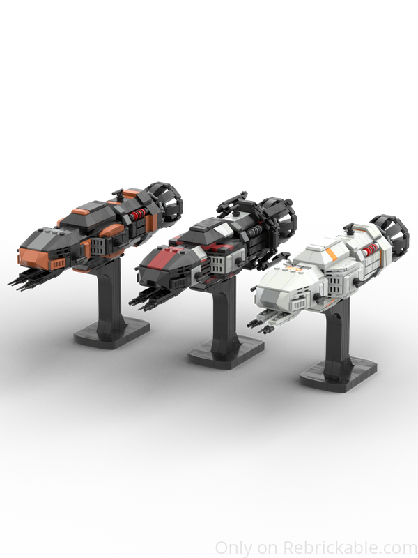 Lego All 3 Rocinantes Bundle- Roci, Roci S4, MCRN Tachi