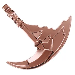 Weapon Sickle with Trailing Effect / Trans-Brown