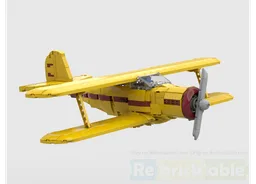 Biplane Beechcraft Staggerwing Model 17