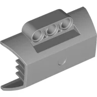 Technic Engine Block Half / Side Intake Panel / Light Bluish Gray