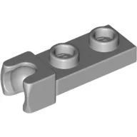 Plate Special 1 x 2 5.9mm Towball Socket / Light Bluish Gray