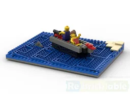 3432 Shark chasing boat