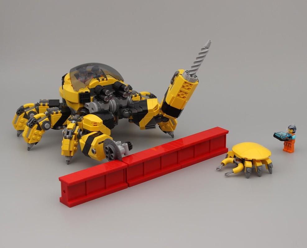 Lego Construction Crab Mech