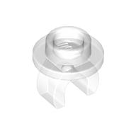 Lego Plate Special Round 1 x 1 with Hollow Stud and Underside Clip / Trans-Clear