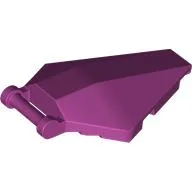 Windscreen 6 x 4 x 1 Hexagonal with Handle / Magenta