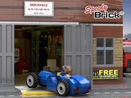 Retro auto workshop