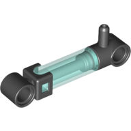 Lego Pneumatic Pump 1 x 5.5 / Trans-Light Blue