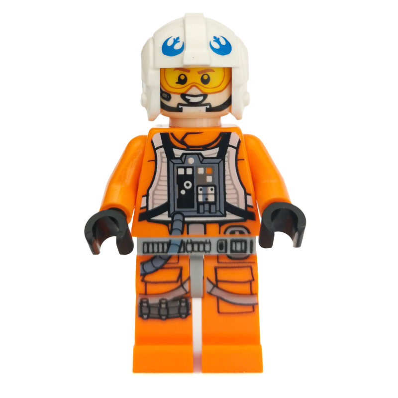 Lego Dak Ralter, Printed Visor, Black Hands