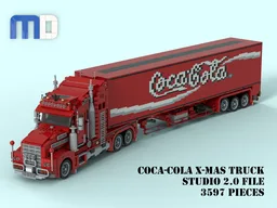 Coca-Cola Truck MOC