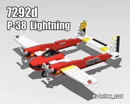 7292d P-38 Lightning