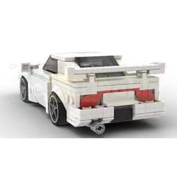 White 1994 180SX Type X