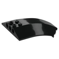 Lego Windscreen 8 x 6 x 2 Curved / Black