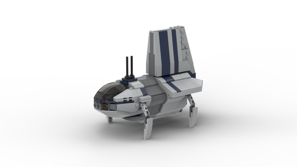 Lego Separatist Shuttle (Sheathipede-Class)