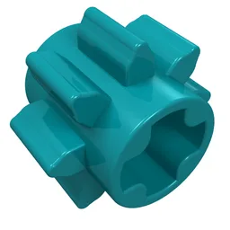 Technic Gear 8 Tooth / Dark Turquoise