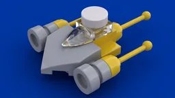 Micro N-1 starfighter (1:450~)
