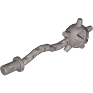 Lego Weapon Mace / Flail Spiked / Flat Silver