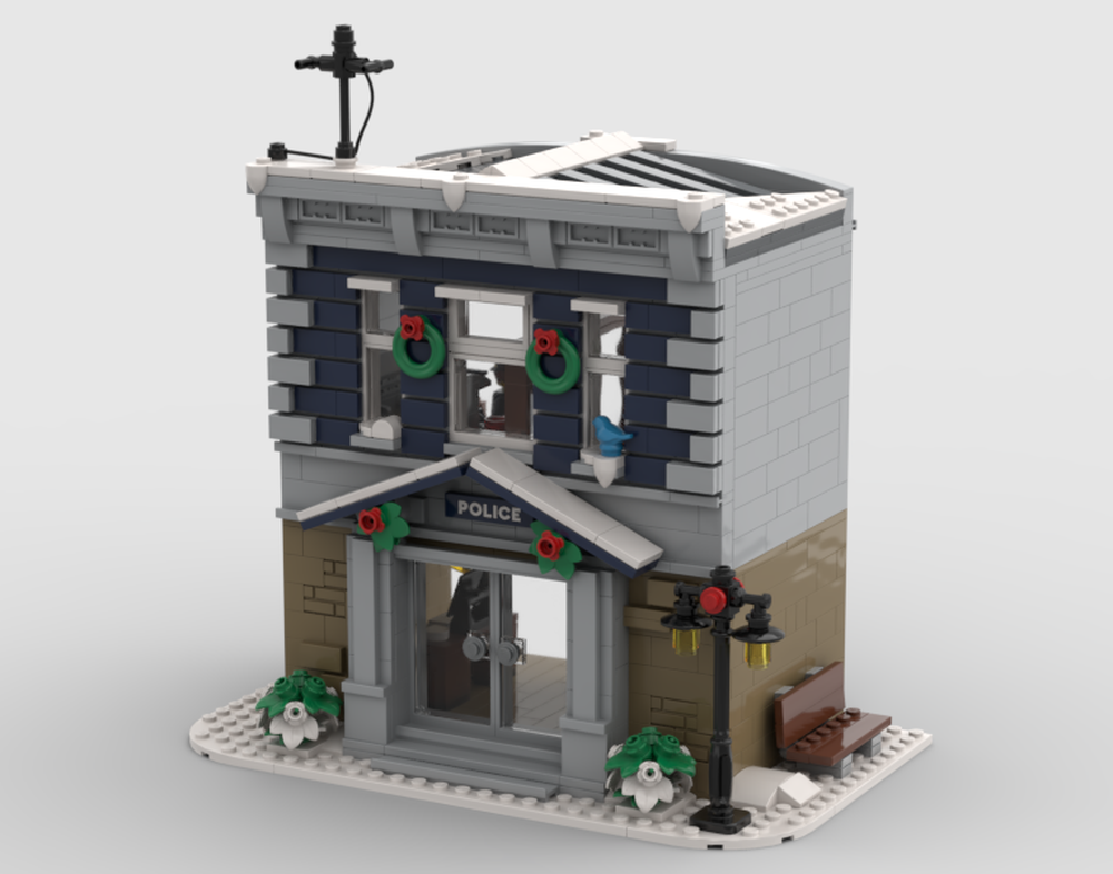 Lego Winter Village Police Station