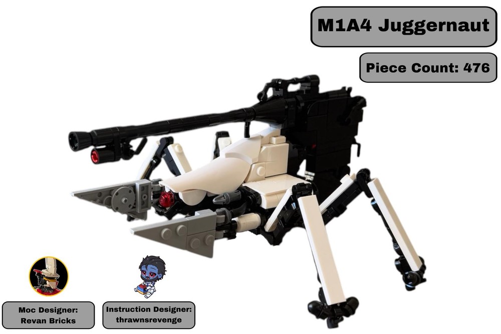 Lego M1A4 Juggernaut: Eighty Six