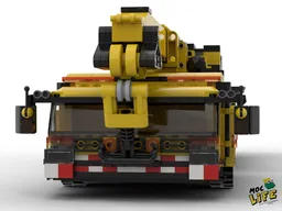 8 wheels crane