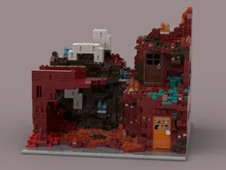 Nether Modular Building- Lava Lake