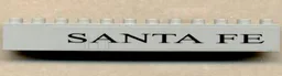 Brick 1 x 12 with 'SANTA FE' Pattern (Sticker) - Set 10020