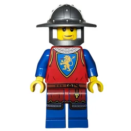 Knight, Wide Brim Helmet
