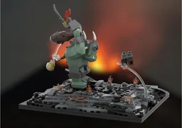 Oops...Too strong! Troll VS Elf