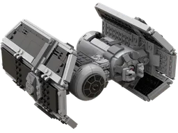 TIE Bomber With Bombing and Shooting Function