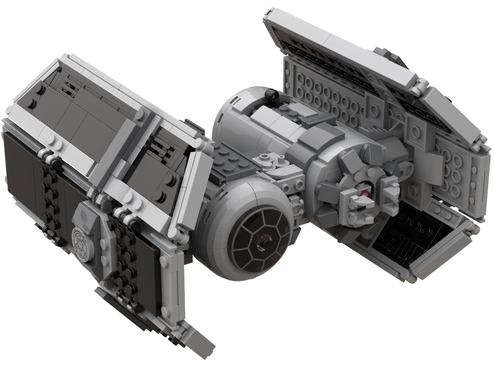 Lego TIE Bomber With Bombing and Shooting Function