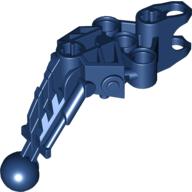 Lego Large Figure Skeletal, Limb, Angular with Ball Joint and Ball Socket (Solek) / Dark Blue