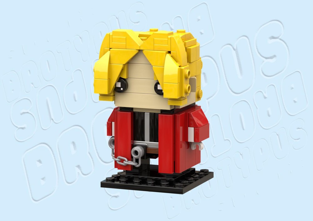 Lego Edward Elric (Fullmetal Alchemist)
