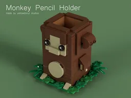 Pencil Holder Monkey