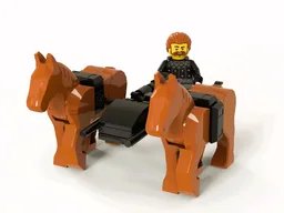 Two horse hitch