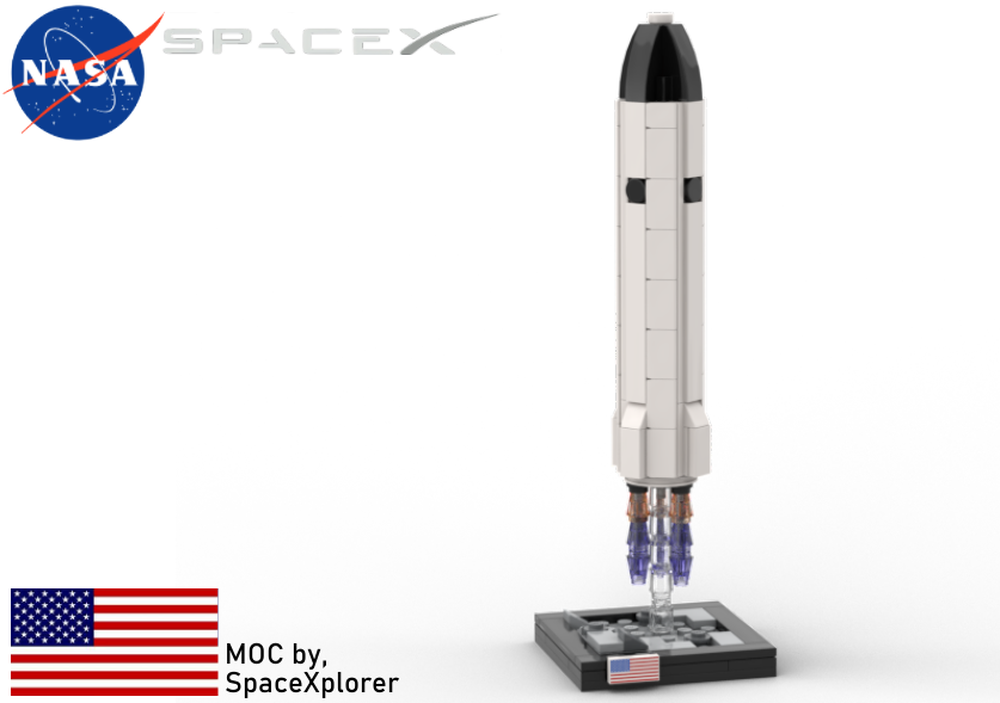 Lego 1:320 SpaceX Lunar Starship