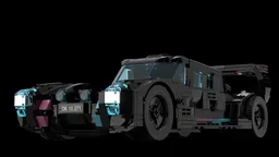 Cyberpunk Hypercar