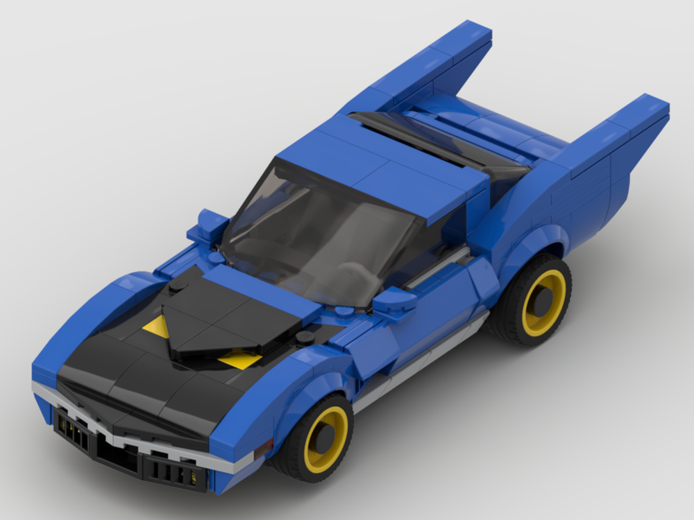 Lego 70s Inspired Batmobile