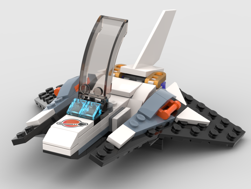Lego City Space Vic Viper (31134 C-Model Mod)