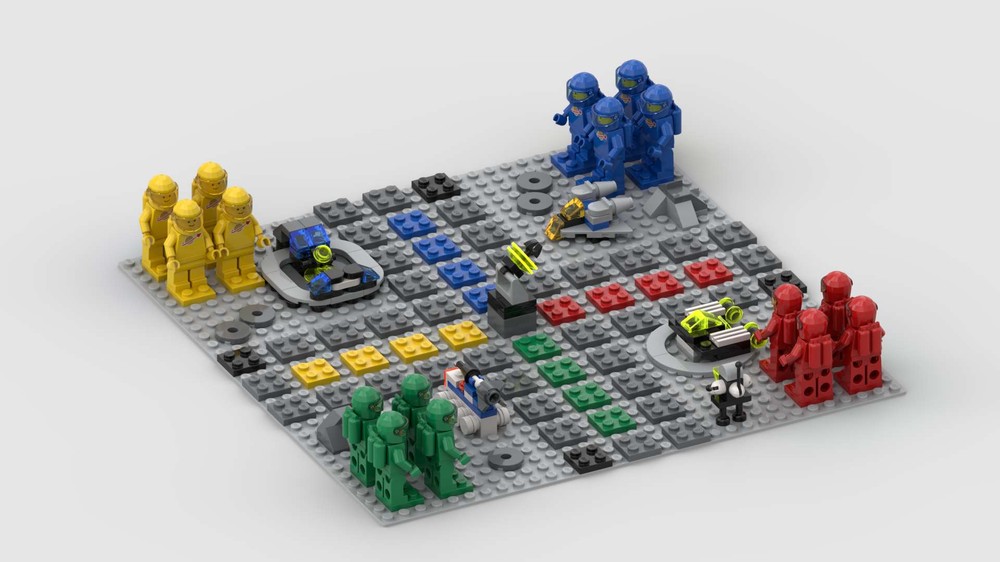 Lego Game - Man, Don't Get Angry - "Mensch ärgere dich nicht" Space edition