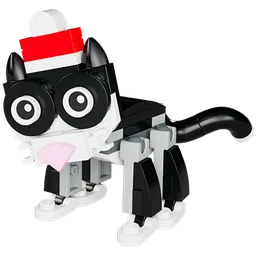 5x Festive Cats