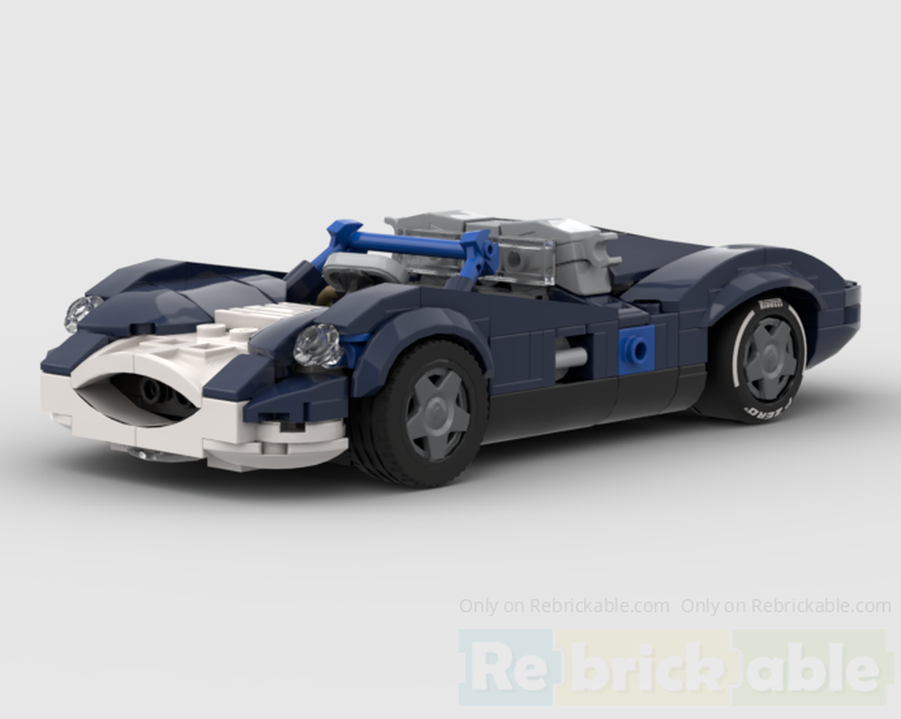 Lego Jaguar XJ13 Ecurie Ecosse