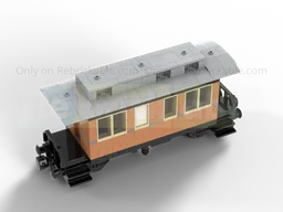 8wide state railway saloon car